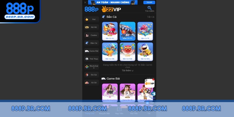 Bắn cá 888P mang đến cảm giác đi săn cực đã