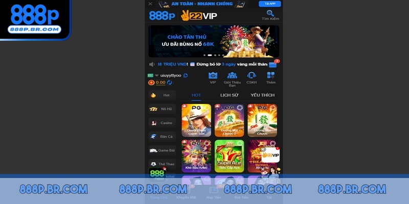 Giới thiệu 888P mở ra bức tranh giải trí trực tuyến đẳng cấp