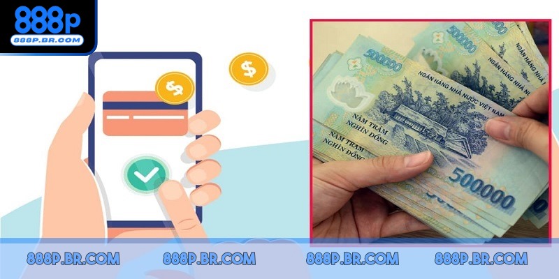 Nhập chính xác các thông tin rút tiền 888P